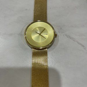 Cielo Mesh Gold Watch Watch - Never Worn - New with Tags
